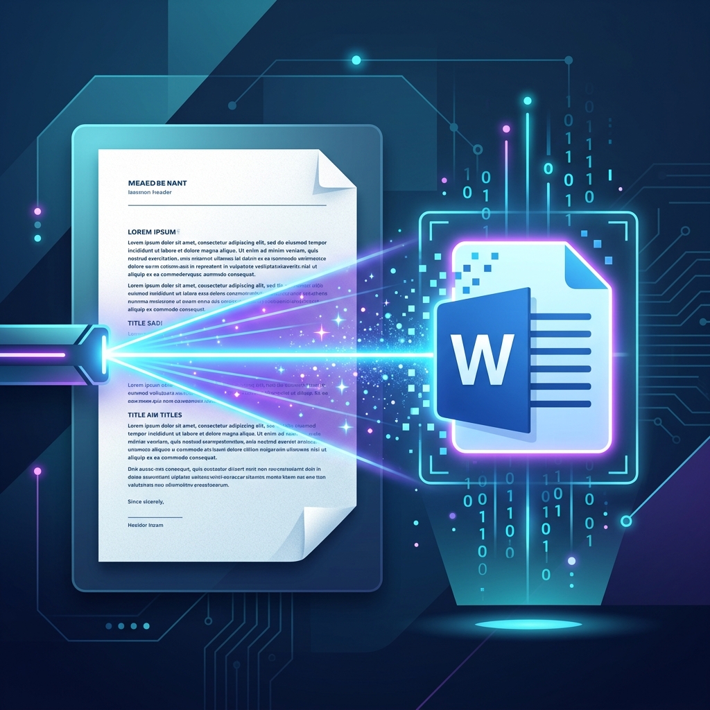 أفضل موقع لتحويل ملف PDF مصور إلى وورد عربي بدون أخطاء